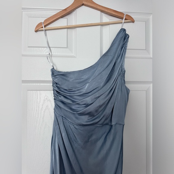 SHONA JOY- La Lune Gathered One Shoulder Maxi Dress - Picture 6 of 6